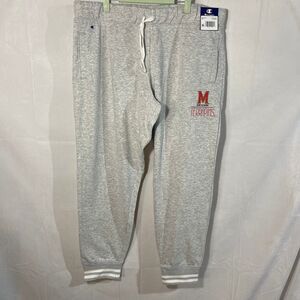 NEW Champion x Maryland Terrapins Gray‎ Joggers Sweatpants Mens Size XXL